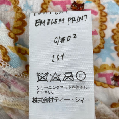 TSUMORI CHISATO ツモリチサト 224-JT037 PETIT CAT EMBLEM PRINT TOPS トップス 表記なし