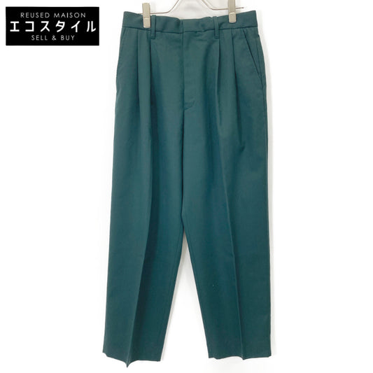ssstein/stein シュタイン ST.219-2 グリーン EX WIDE TAPERED TROUSERS ボトムス S