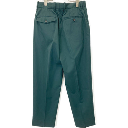 ssstein/stein シュタイン ST.219-2 グリーン EX WIDE TAPERED TROUSERS ボトムス S