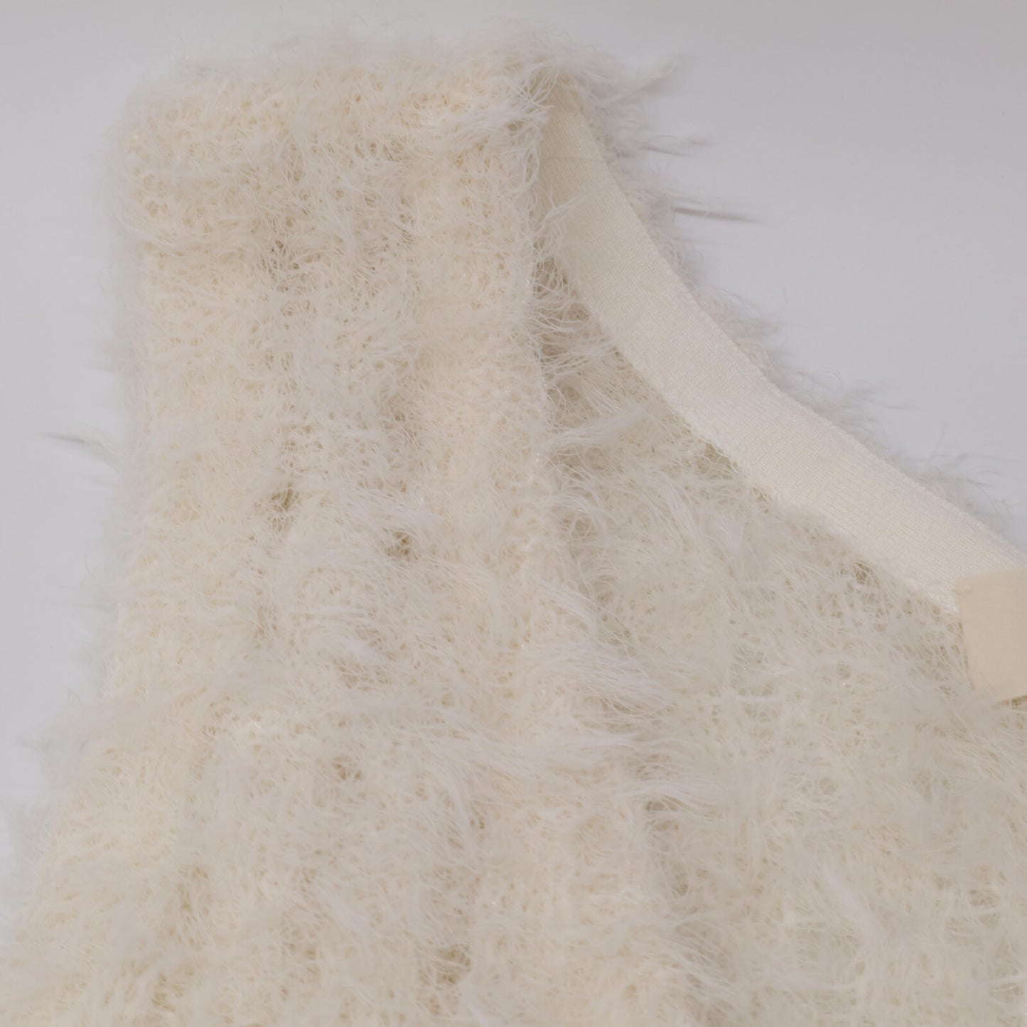 DES PRES デプレ 25年 アイボリー フラッフィーコットンニットジレ ベスト F