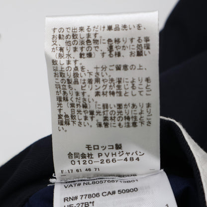 TOMMY HILFIGER トミーヒルフィガー WW44155 ネイビー プレッピー ワイドレッグパンツ ボトムス 36