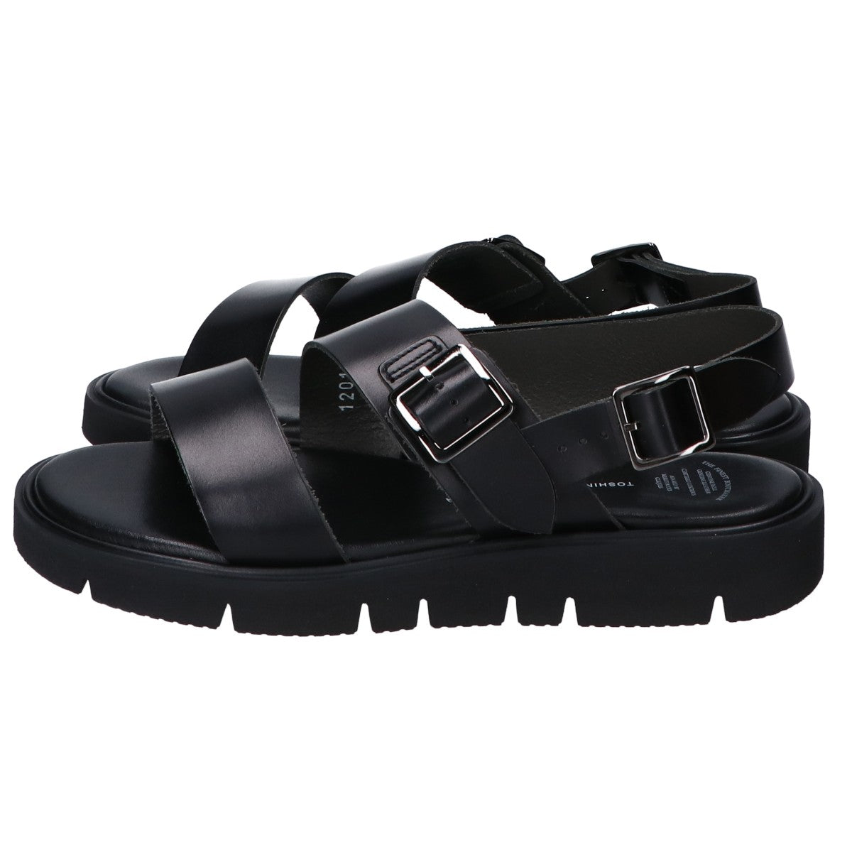 TOSHINOSUKETAKEGAHARA トシノスケタケガハラ 【美品】S.S. BELT SANDALS ベルト サンダル シューズ 225