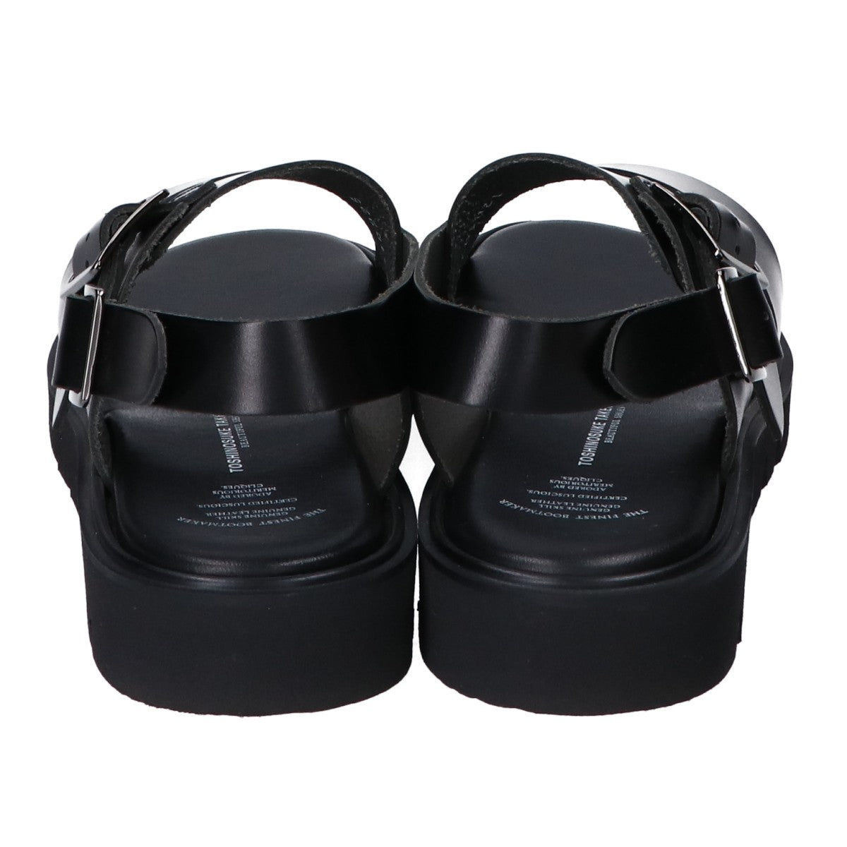 TOSHINOSUKETAKEGAHARA トシノスケタケガハラ 【美品】S.S. BELT SANDALS ベルト サンダル シューズ 225