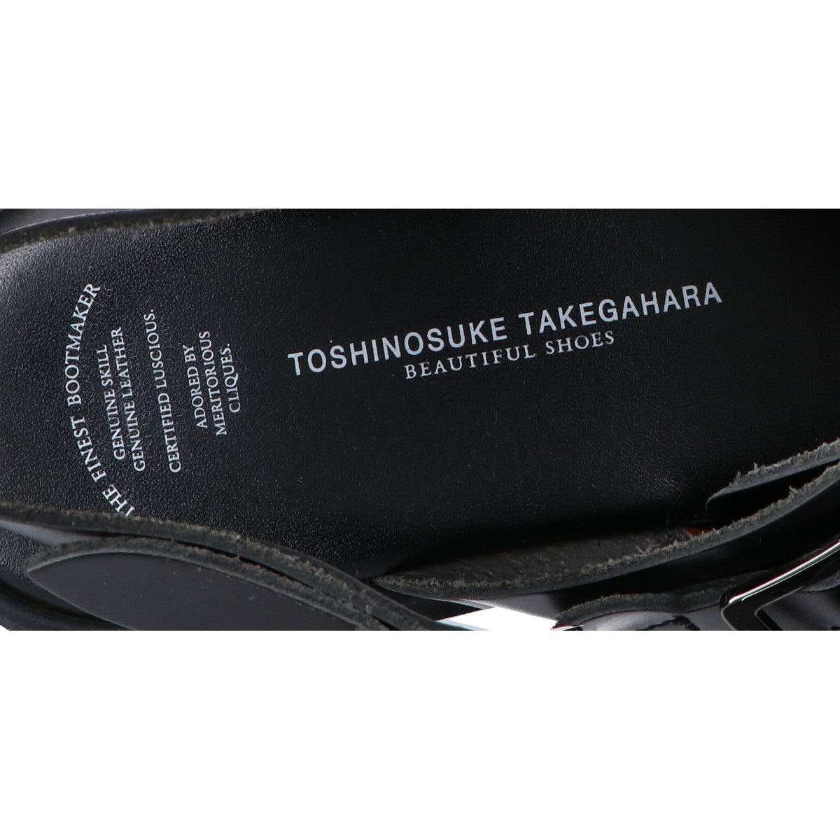 TOSHINOSUKETAKEGAHARA トシノスケタケガハラ 【美品】S.S. BELT SANDALS ベルト サンダル シューズ 225