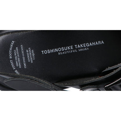 TOSHINOSUKETAKEGAHARA トシノスケタケガハラ 【美品】S.S. BELT SANDALS ベルト サンダル シューズ 225