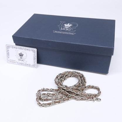 A.D.M.J. Accessoires De Mademoiselle ADMJ スワロフスキー チェーン付 長財布（小銭入れあり）