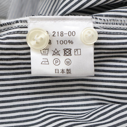 D/HILL ダウンヒル ﾎﾜｲﾄ ｽﾄﾗｲﾌﾟ ｼｬﾂﾌﾞﾙｿﾞﾝ トップス 表記なし