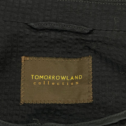 TOMORROWLAND トゥモローランド 【ｺﾚｸｼｮﾝ】24年製 ﾈｲﾋﾞｰ ｽﾄﾗｲﾌﾟ ﾃｰﾗｰﾄﾞｼﾞｬｹｯﾄ ジャケット 34