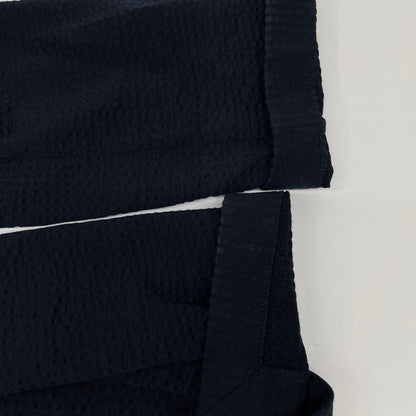 TOMORROWLAND トゥモローランド 【ｺﾚｸｼｮﾝ】24年製 ﾈｲﾋﾞｰ ｽﾄﾗｲﾌﾟ ﾃｰﾗｰﾄﾞｼﾞｬｹｯﾄ ジャケット 34