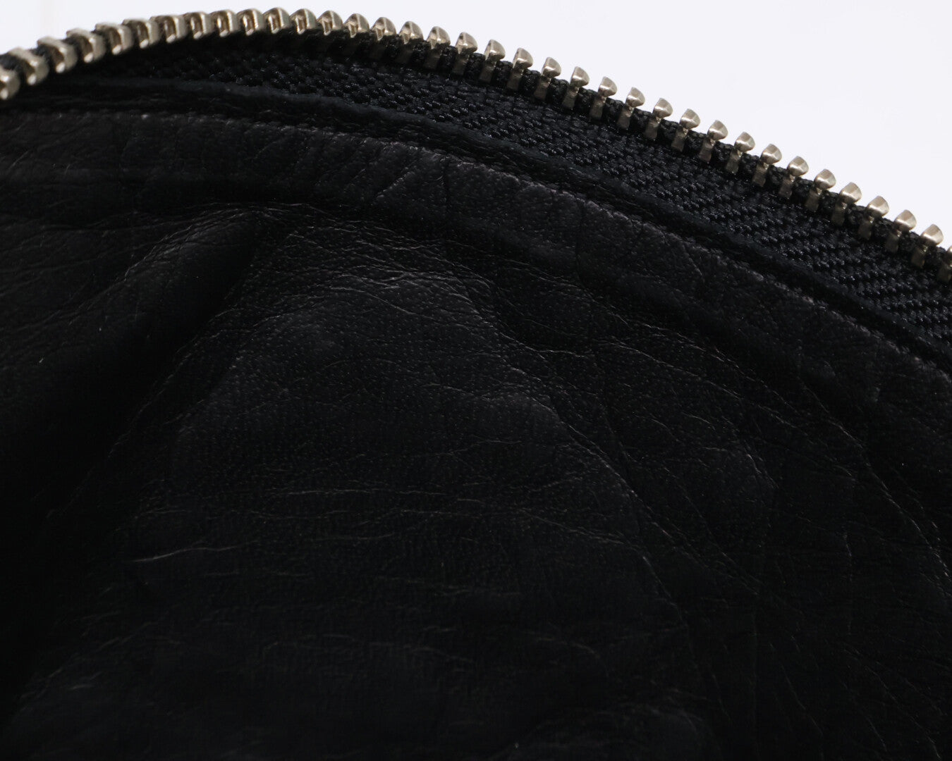 UNDERCOVER アンダーカバー x CARNE BOLLENTE カルネボレンテ 刺繍 L字レザーポーチ コインケース