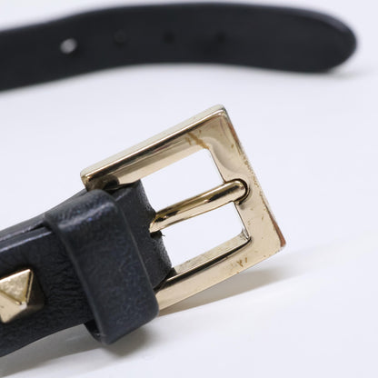 Valentino Garavani ヴァレンティノガラヴァーニ ロックスタッズ レザー ブレスレット