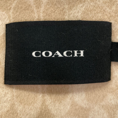 COACH コーチ 11003658 ﾍﾞｰｼﾞｭ ｳｰﾙ×ｶｼﾐﾔ ｼｸﾞﾈﾁｬｰﾗｲﾆﾝｸﾞ ﾍﾞﾙﾃｯﾄﾞｹｰﾌﾟｺｰﾄ コート XS/S
