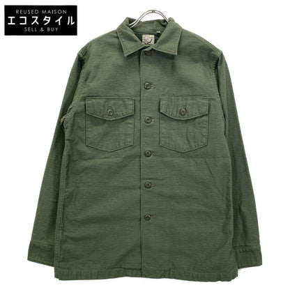 VINTAGE ヴィンテージ カーキ コットン USアーミー ファティーグシャツ ジャケット 1