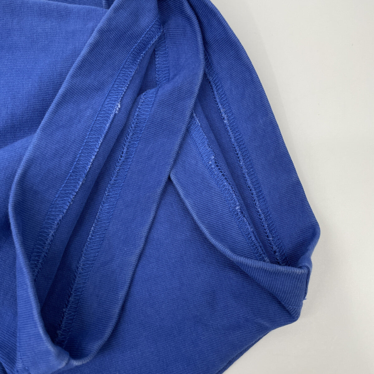 DOLCE&GABBANA ドルチェアンドガッバーナ ﾌﾞﾙｰ×ｵﾚﾝｼﾞ ﾛｺﾞ刺繍 Tｼｬﾂ トップス XS