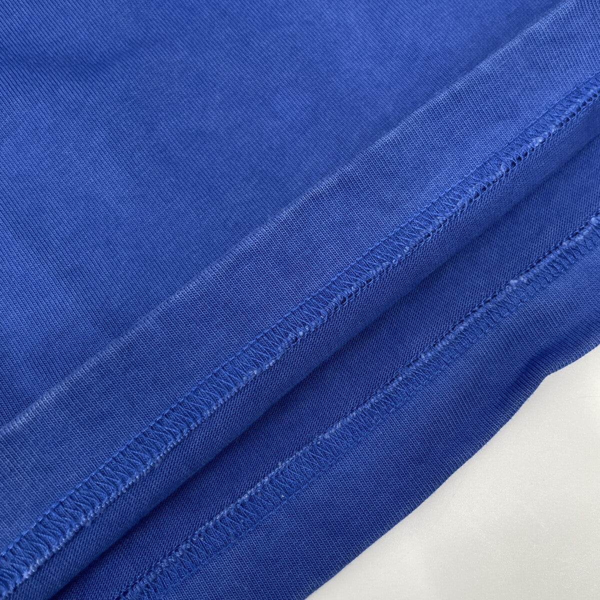 DOLCE&GABBANA ドルチェアンドガッバーナ ﾌﾞﾙｰ×ｵﾚﾝｼﾞ ﾛｺﾞ刺繍 Tｼｬﾂ トップス XS