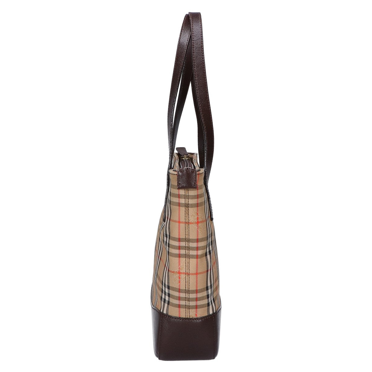 BURBERRY バーバリー ノバチェックｘレザー ハンドバッグ