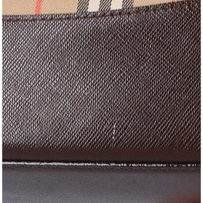 BURBERRY バーバリー ノバチェックｘレザー ハンドバッグ