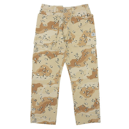 SASSAFRAS ササフラス チョコチップ 迷彩 フォールリーフパンツ ボトムス メンズ ベージュ系 S ボトムス S