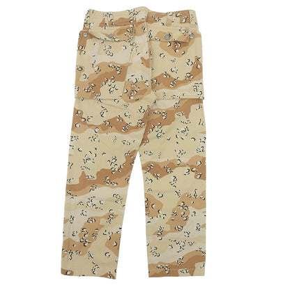 SASSAFRAS ササフラス チョコチップ 迷彩 フォールリーフパンツ ボトムス メンズ ベージュ系 S ボトムス S