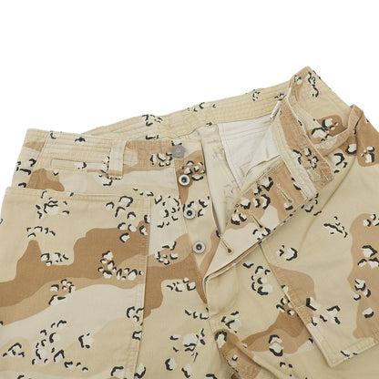 SASSAFRAS ササフラス チョコチップ 迷彩 フォールリーフパンツ ボトムス メンズ ベージュ系 S ボトムス S