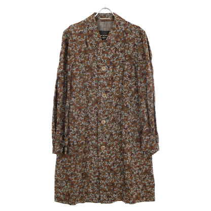 COMMEdesGARCONS HOMME PLUS コムデギャルソンオムプリュス PC-100110 90s カモ リネン×レーヨン コート M