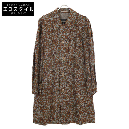 COMMEdesGARCONS HOMME PLUS コムデギャルソンオムプリュス PC-100110 90s カモ リネン×レーヨン コート M