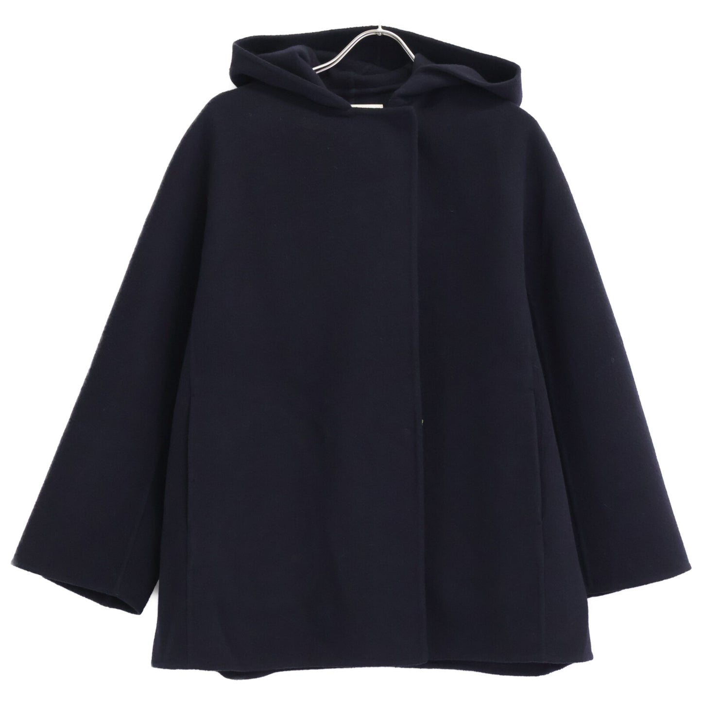 BALLSEY ボールジー ﾈｲﾋﾞｰ ﾌﾟﾚﾐｱﾑｳｰﾙﾘﾊﾞｰ ﾌｰﾃﾞｯﾄﾞｼｮｰﾄｺｰﾄ コート 34