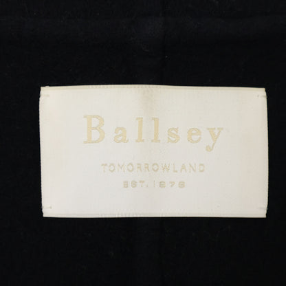 BALLSEY ボールジー ﾈｲﾋﾞｰ ﾌﾟﾚﾐｱﾑｳｰﾙﾘﾊﾞｰ ﾌｰﾃﾞｯﾄﾞｼｮｰﾄｺｰﾄ コート 34
