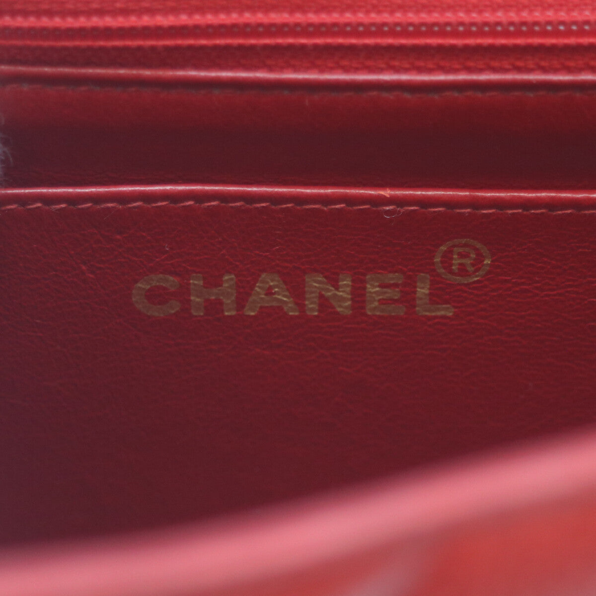 CHANEL シャネル 2番台 キャビアスキン レッド ダイアナ25 チェーンショルダーバッグ ショルダーバッグ