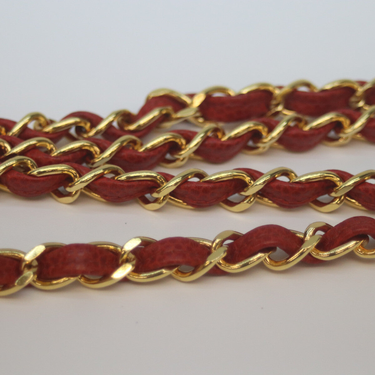 CHANEL シャネル 2番台 キャビアスキン レッド ダイアナ25 チェーンショルダーバッグ ショルダーバッグ