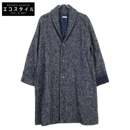 vm ヴーム VFCO-9640D ｸﾞﾚｰ ﾍﾘﾝﾎﾞｰﾝ ﾁｪｽﾀｰｺｰﾄ ジャケット 0