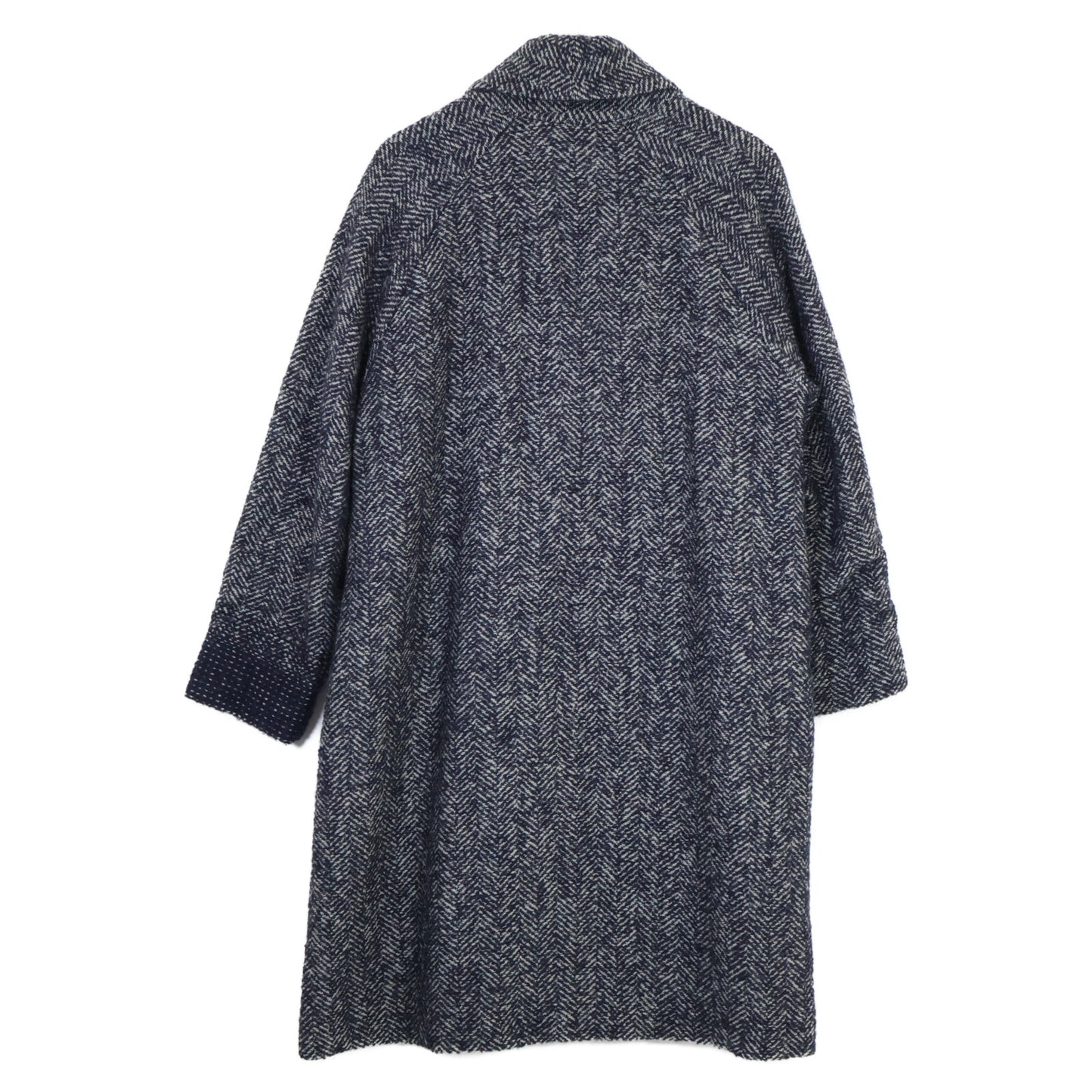 vm ヴーム VFCO-9640D ｸﾞﾚｰ ﾍﾘﾝﾎﾞｰﾝ ﾁｪｽﾀｰｺｰﾄ ジャケット 0