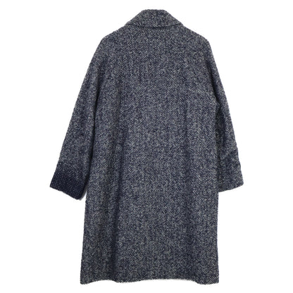 vm ヴーム VFCO-9640D ｸﾞﾚｰ ﾍﾘﾝﾎﾞｰﾝ ﾁｪｽﾀｰｺｰﾄ ジャケット 0