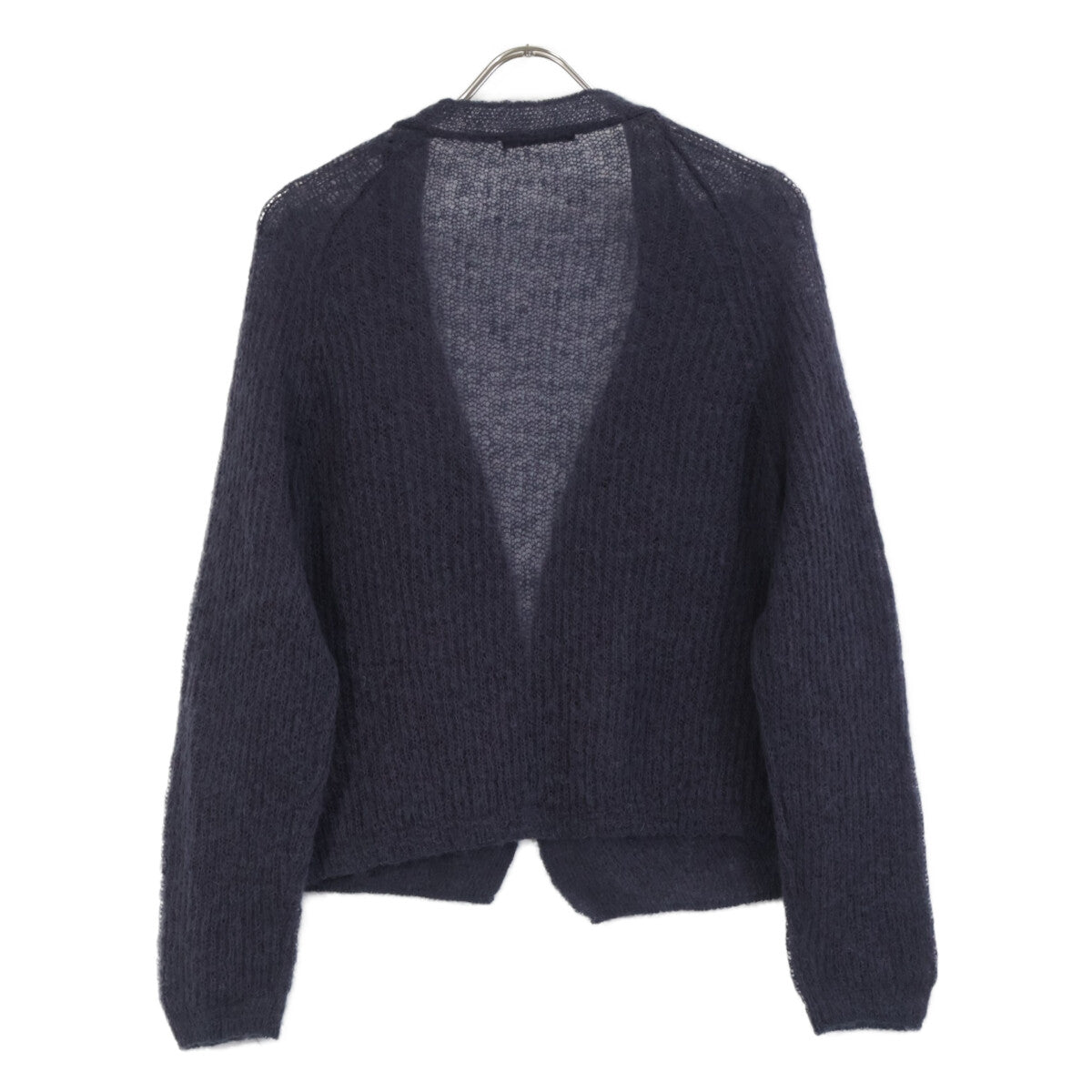 ワイズフォーリビング ﾊﾟｰﾌﾟﾙ ﾓﾍﾔｶｰﾃﾞｨｶﾞﾝ トップス 表記なし