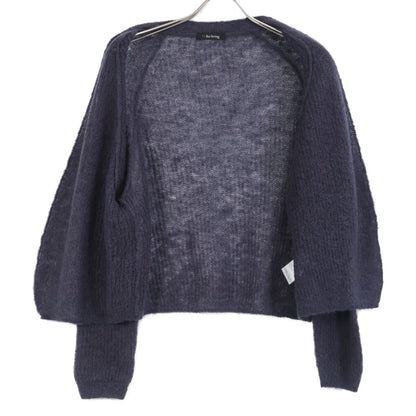 ワイズフォーリビング ﾊﾟｰﾌﾟﾙ ﾓﾍﾔｶｰﾃﾞｨｶﾞﾝ トップス 表記なし