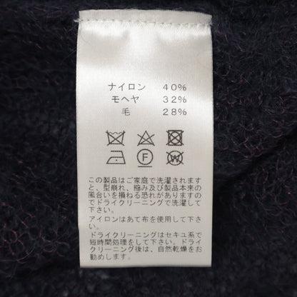 ワイズフォーリビング ﾊﾟｰﾌﾟﾙ ﾓﾍﾔｶｰﾃﾞｨｶﾞﾝ トップス 表記なし