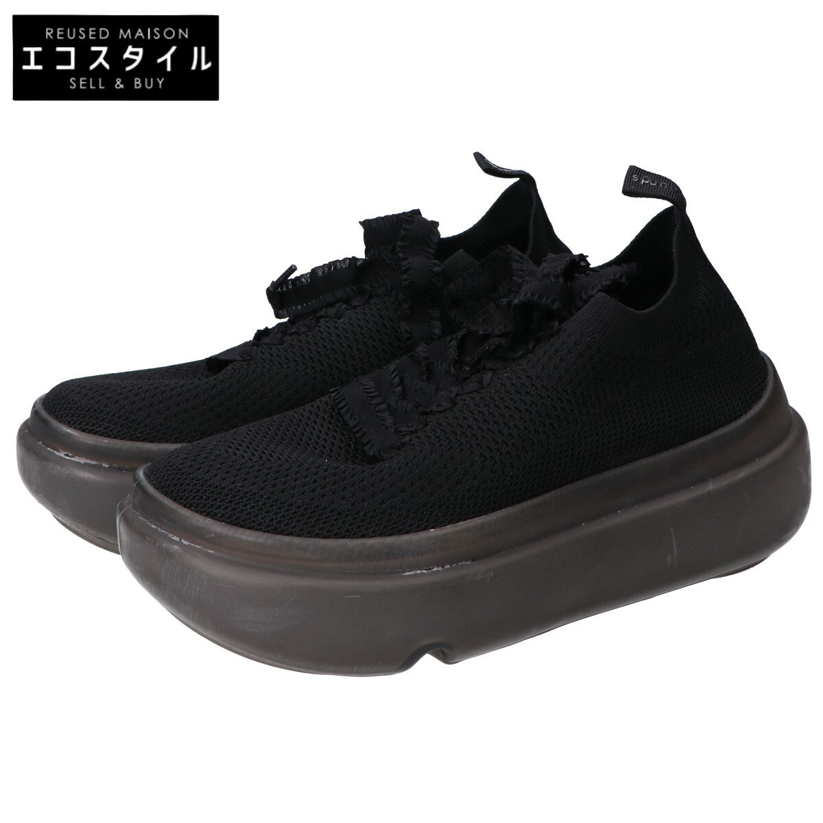 CAROLINA GLASER カロリナグレイサー x grouns グラウンズ x Aya アヤ メッシュ スニーカー シューズ US8