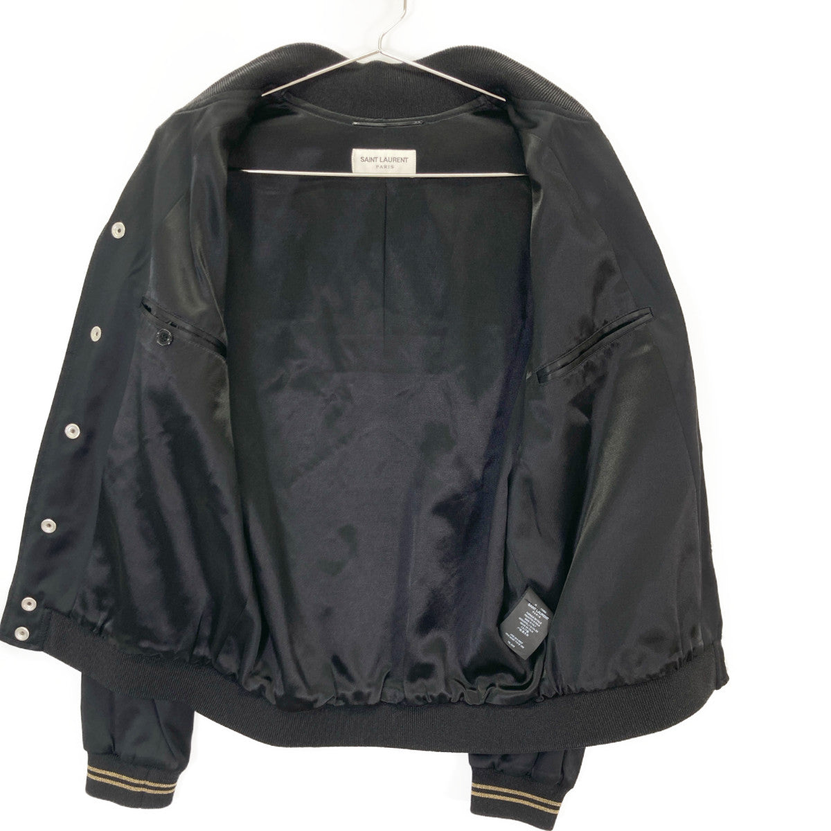 SAINT LAURENT PARIS サンローランパリ 16AW ｴﾃﾞｨ期 ﾊﾟﾗﾃﾞｨｳﾑ ｽﾊﾟﾝｺｰﾙ ﾃﾃﾞｨｼﾞｬｹｯﾄ ジャケット 44