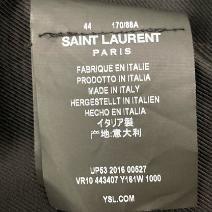 SAINT LAURENT PARIS サンローランパリ 16AW ｴﾃﾞｨ期 ﾊﾟﾗﾃﾞｨｳﾑ ｽﾊﾟﾝｺｰﾙ ﾃﾃﾞｨｼﾞｬｹｯﾄ ジャケット 44
