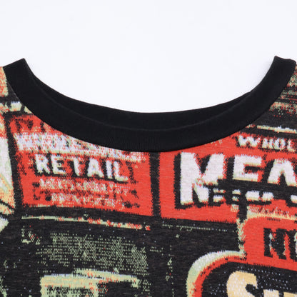 Supreme シュプリーム 20AW Street Scene Jacquard S/S To トップス XL