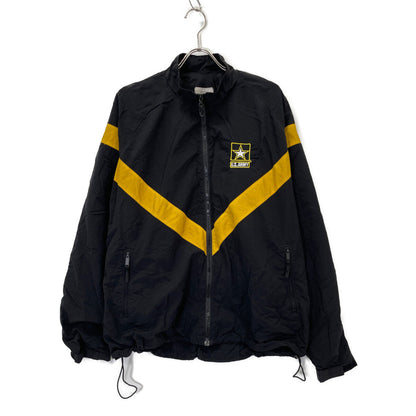 U.S.ARMY ユーエスアーミー ﾌﾞﾗｯｸ×ｲｴﾛｰ APFU ﾅｲﾛﾝっｼﾞｬｹｯﾄ ジャケット L