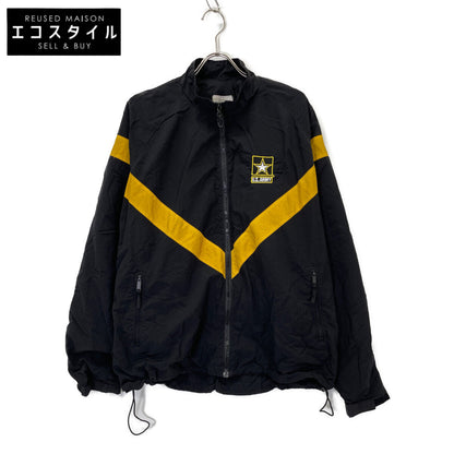 U.S.ARMY ユーエスアーミー ﾌﾞﾗｯｸ×ｲｴﾛｰ APFU ﾅｲﾛﾝっｼﾞｬｹｯﾄ ジャケット L