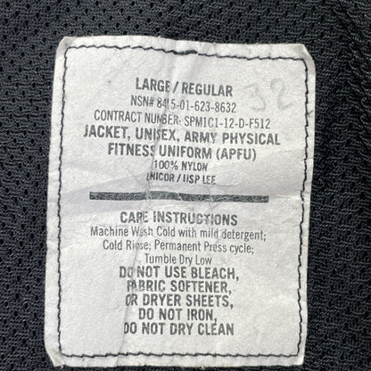 U.S.ARMY ユーエスアーミー ﾌﾞﾗｯｸ×ｲｴﾛｰ APFU ﾅｲﾛﾝっｼﾞｬｹｯﾄ ジャケット L