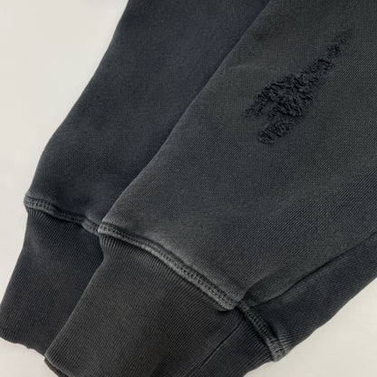 DIESEL ディーゼル BG000014 ｸﾞﾚｰ ﾀﾞﾒｰｼﾞ加工 ｼﾞｯﾌﾟｱｯﾌﾟﾊﾟｰｶｰ ジャケット S