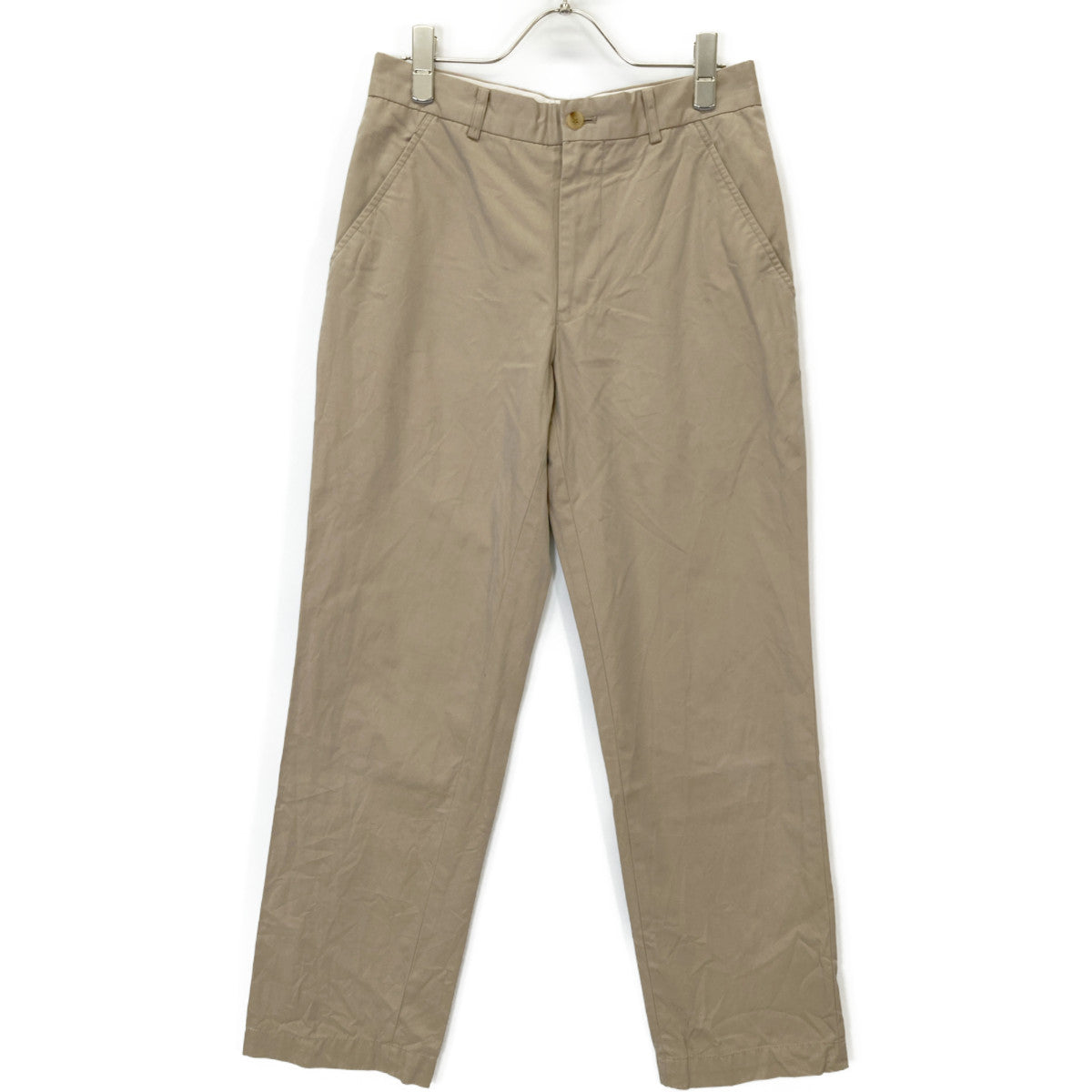 COMMEdesGARCONS HOMME PLUS コムデギャルソンオムプリュス 01年製 ﾍﾞｰｼﾞｭ ｺｯﾄﾝ ﾁﾉﾊﾟﾝﾂ ボトムス S