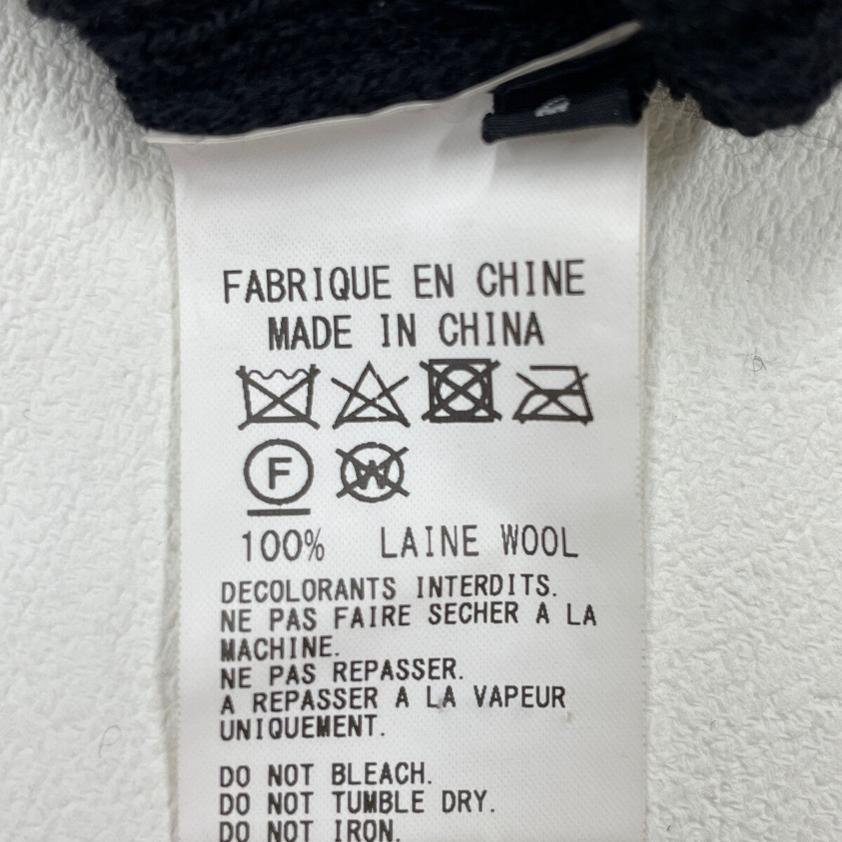 Y's ワイズ YV-K25-187 ﾌﾞﾗｯｸ ﾗｲﾝ ﾀｰﾄﾙﾈｯｸ ﾆｯﾄ トップス 2