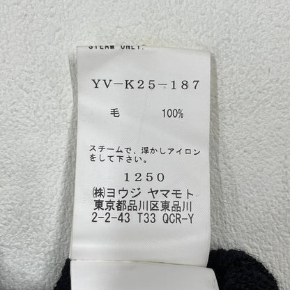Y's ワイズ YV-K25-187 ﾌﾞﾗｯｸ ﾗｲﾝ ﾀｰﾄﾙﾈｯｸ ﾆｯﾄ トップス 2