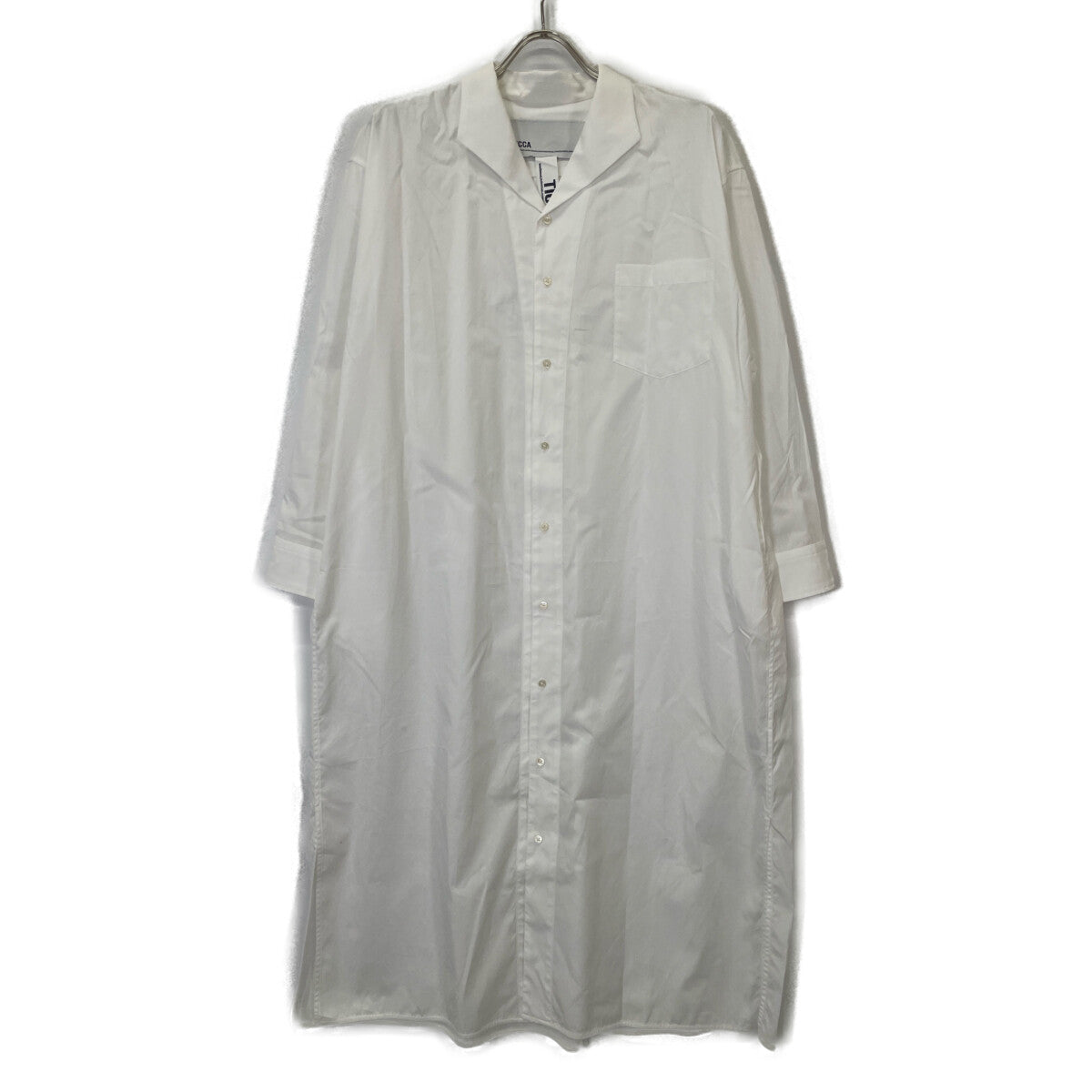 TICCA ティッカ ﾎﾜｲﾄ ｵｰﾌﾟﾝｶﾗｰｼｬﾂﾜﾝﾋﾟｰｽ ワンピース F