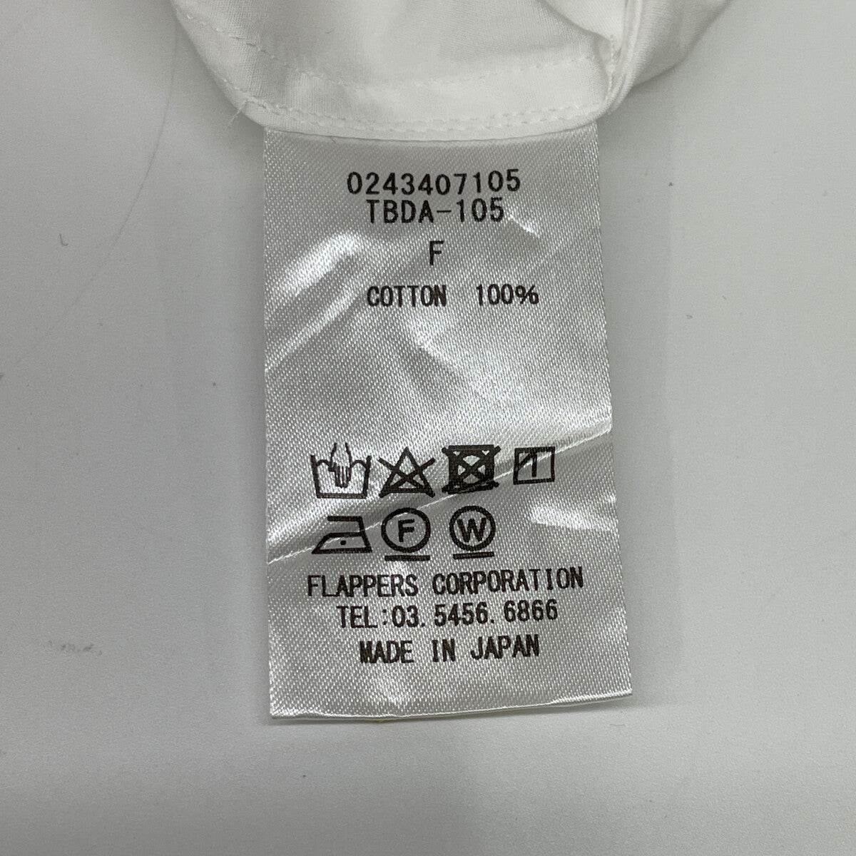 TICCA ティッカ ﾎﾜｲﾄ ｵｰﾌﾟﾝｶﾗｰｼｬﾂﾜﾝﾋﾟｰｽ ワンピース F