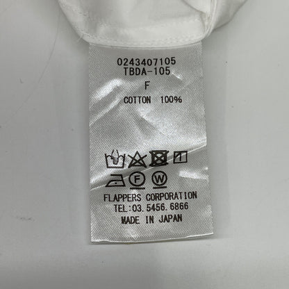 TICCA ティッカ ﾎﾜｲﾄ ｵｰﾌﾟﾝｶﾗｰｼｬﾂﾜﾝﾋﾟｰｽ ワンピース F